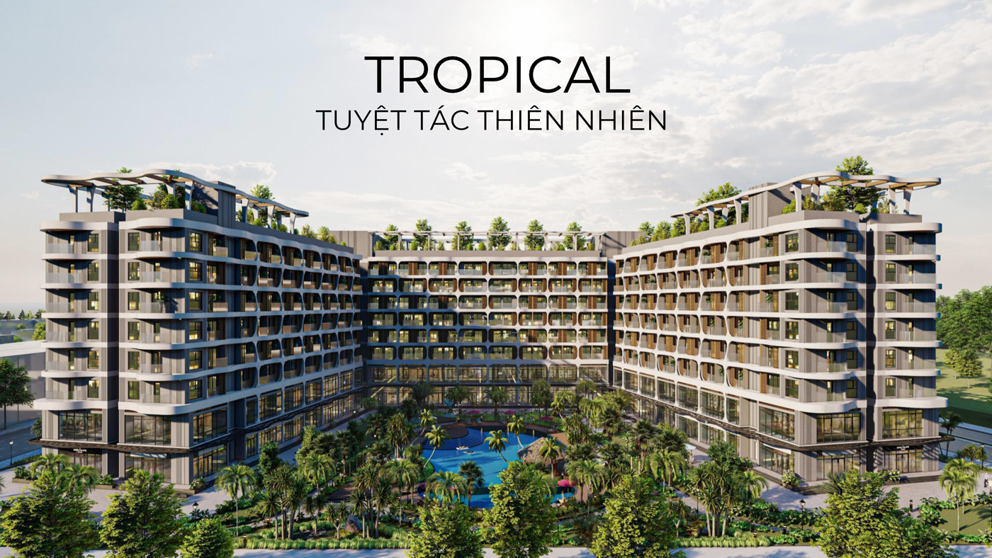 Tropical- mềm mại, uốn lượn